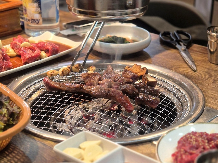 금천구 맛집 한옥집 숯불갈비 구디 지팡갈비 추천