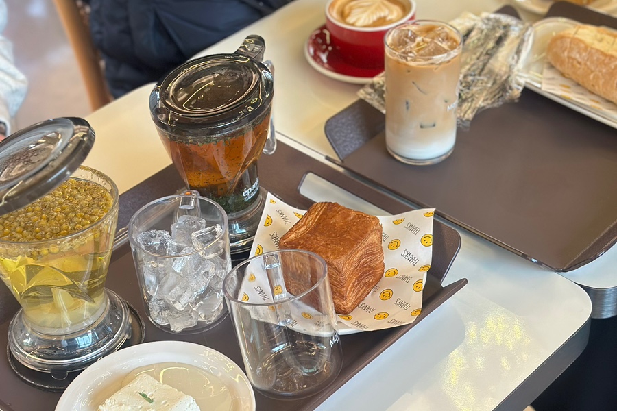 바게트 카이막이 맛있는 구리카페 『마루빈』