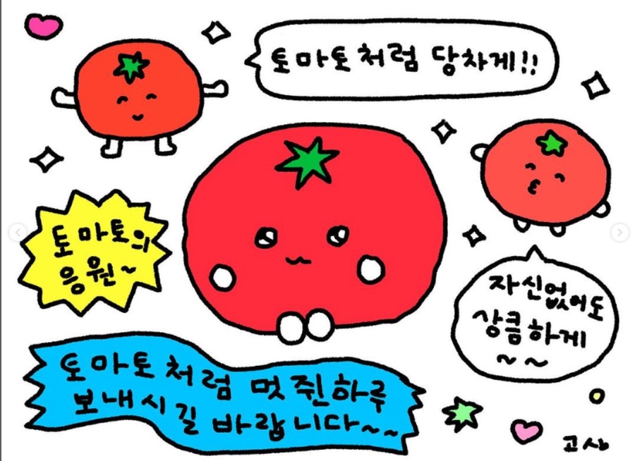 토마토처럼 당차게