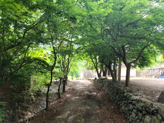 영천시 화산 한광사(華山 閑曠寺)